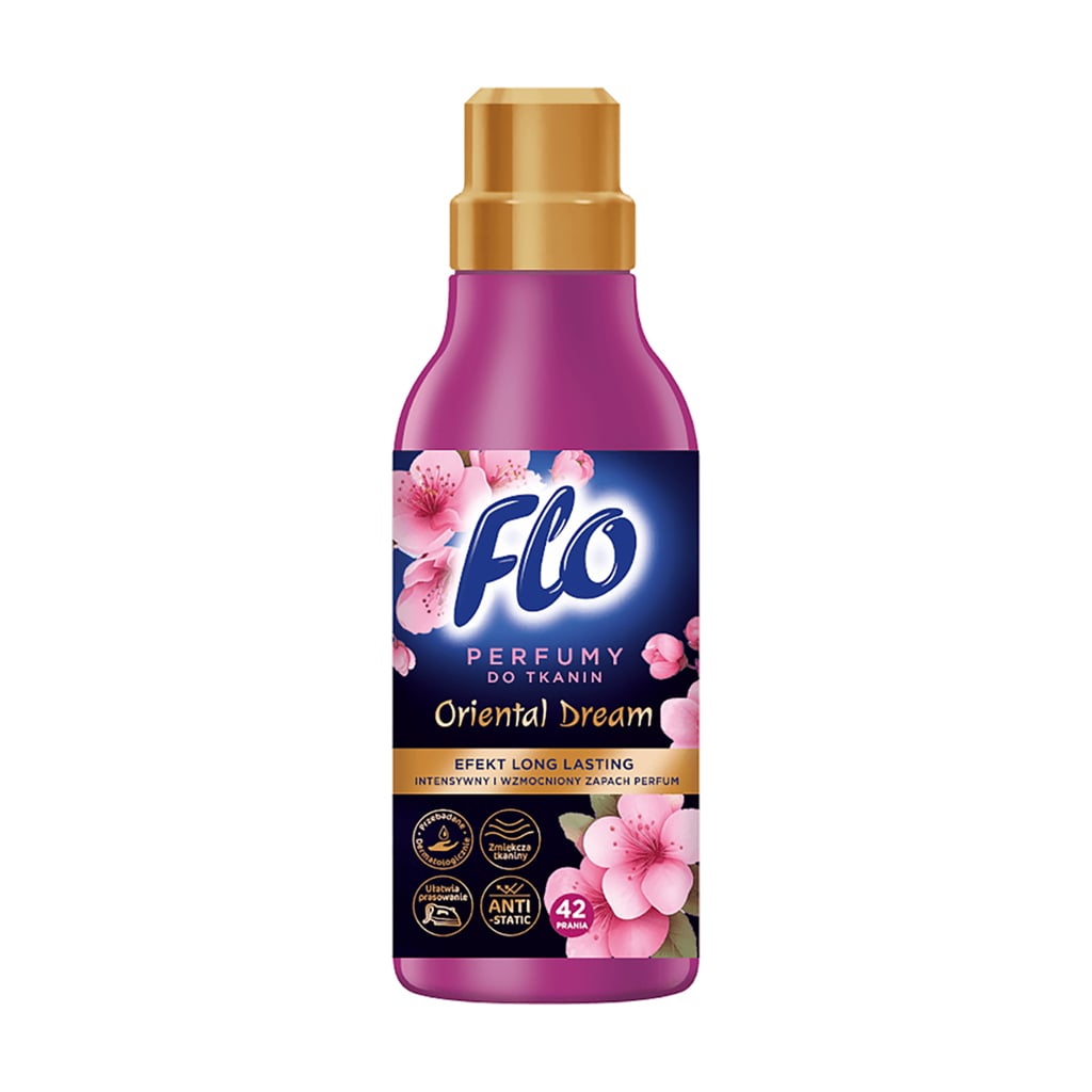 Парфумований кондиціонер для білизни Flo Oriental Dream, 42 цикли прання, 750 мл